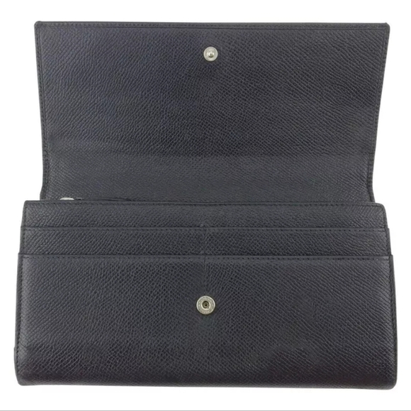 BVLGARI Classico Leather Long Wallet - Pristine Preloved Condition - Picture 2 of 12